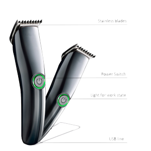 Alat Cukur Kemei KM 036 Shaving & Hair Clipper Mesin Cukur Rambut Dewasa & Baby Clipper