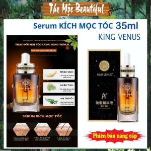 [Vs nâng cấp] Serum KÍCH MỌC TÓC King Venus 35ml: dưỡng chân tóc kích mọc tóc con