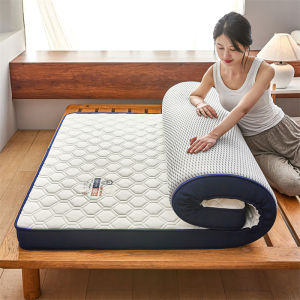 LASA ที่นอนยางพารา 3.5ฟุต พับได้ที่นอนยางพารา รองรับสรีระ แก้ปวดหลัง ใช้เป็นที่นอนหลักได ไม่มีสารก่อมะเร็ง