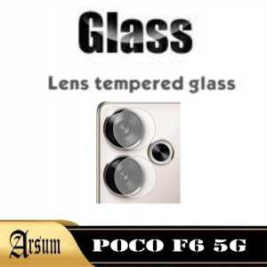 PROMO Tempered Glass Camera POCO F6 5G Pelindung Camera Belakang Smartphone