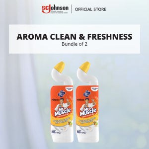 Mr. Muscle Toilet Bowl Cleaner - Citrus Twin (900ml x 2)