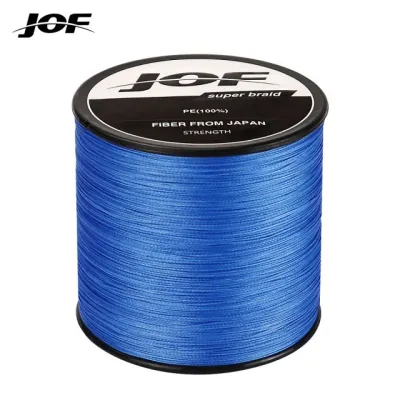 JOF Dây Bện PE Nhiều Màu 500M Dây Câu Nhật Bản Nhiều Sợi 4 Sợi Dây Câu Dệt 8-80LB