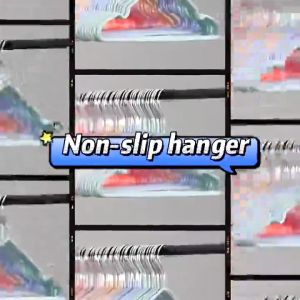 100/50PCS Stainless Steel Clothes Hangers Strong Cloth Hangers Clothes Hanger Coat Hanger