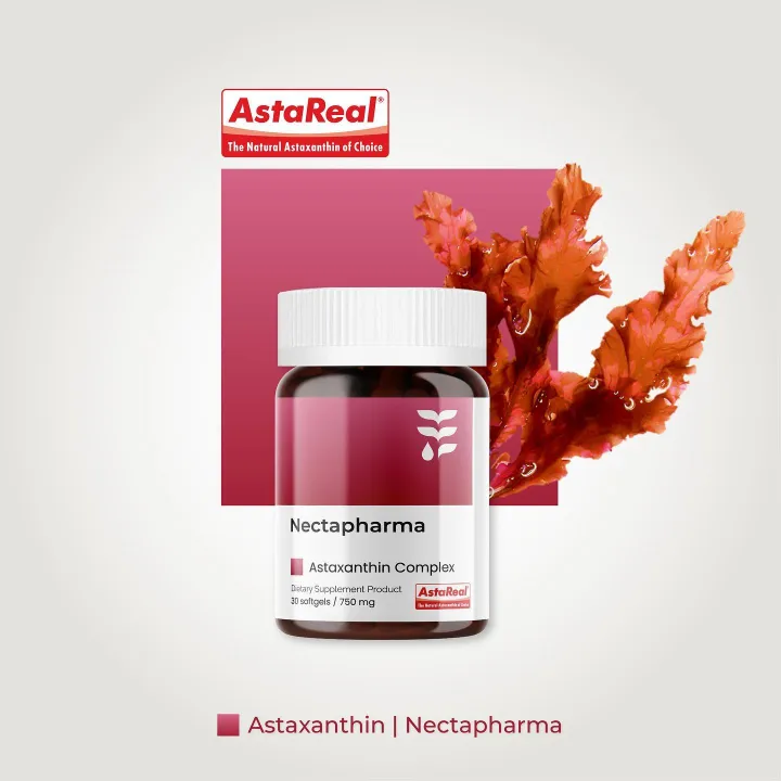 Nectapharma Luminari Astaxanthin [2 ขวด] ซอฟต์เจล Softgel ลูมินารี่ แอสตาแซนธิน คอมเพล็กซ์ + โคคิวเท็น ประกอบด้วย Pycnogenol CoQ10 Tocotrienol Piperine Zinc Astaxanthin https://lnwchill.com