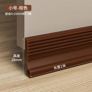 🇸🇬【SG stock】[Lowest Price] Door Seal Strip PVC Doorstopper Soundproof Strip Door Bottom Gap Blocker Door Gap seal Strip Door gap blocker New Wave Design New Door Seal Strip PVC Doorstopper Soundproof Strip Door Bottom Gap Blocker Door Gap Strip New Wave