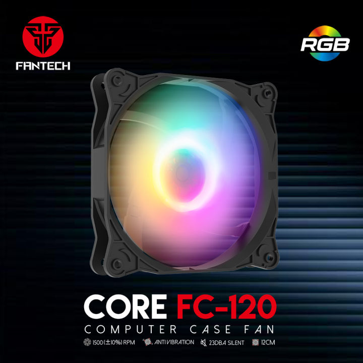 Core FC120 Fantech Computer Case Fan Gaming Cooling Fan Lazada PH
