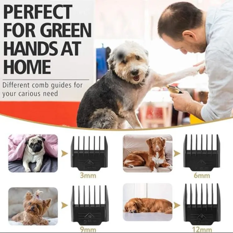 Dog Clippers Professional Dog Grooming Clippers Kit Low Noise Rechargeable  Cordless Hair Trimmer with Stainless Steel Comb Scissors for Dogs Cats and  Other Pets Quiet Low Vibration Shaving - Lazada | Lazada PH