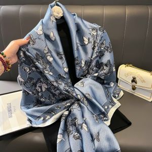 Khăn choàng lụa cao cấp 180cm*90cm - Quà tặng ý nghĩa 20/10