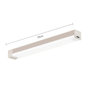 30CM Magnetic LED Light Rechargeable Table Lamp Night Light Study Lamp For Kitchen Wardrobe Bedside