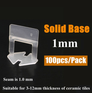 Tile Leveling System Leveling Spacers Clips Reusable Wedges for Leveling Porcelain Ceramic Marble