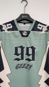 [OFSDIY][Jersey Custom Name]Baju-T Sukan Bola Sepak Gaya Retro Baju Atasan Lengan Pendek Longgar dan Bernafas Jersi Lelaki Boleh Disesuaikan dengan Nama