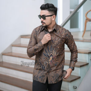 Jayabaya Batik ASHRAF Kemeja Katun Furing Lengan Panjang