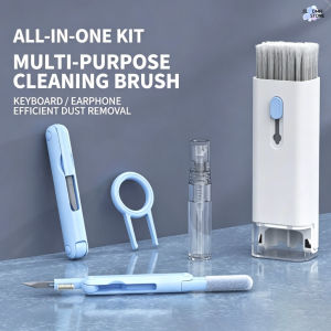 SG Stock Electronic Device Cleaning Kit Multi Tool Brush Set Dust Remover for Keyboard Wireless Earphone Screen Camera