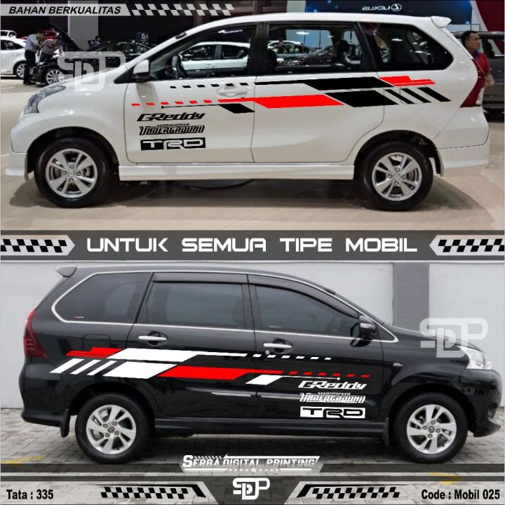 Avanza: Lebih dari Sekadar Mobil, Sebuah Kanvas Beroda untuk Ekspresi Diri Melalui Cutting Sticker
