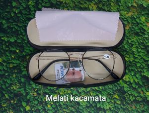 KACAMATA BACA PLUS PRIA WANITA FREE BOX & KAIN LAP SR353