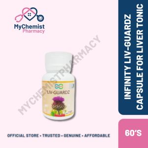 Infinity Liv-Guardz (Milk Thistle St Johns Wort Achillea Dandelion Schisandra Artichoke) 60 capsules