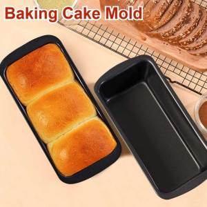 Non-Stick Toast Cake Mold Rectangular Carbon Steel Baking Cake Toast Mold Kitchen Utensils Bakeware