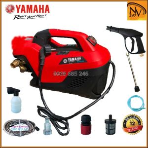 BH 24 TH Máy rửa xe mini Máy xịt rữa điều hòa áp lực cao áp YAMAHA 2800W HA889 chống giật chống cháy BH 12 tháng
