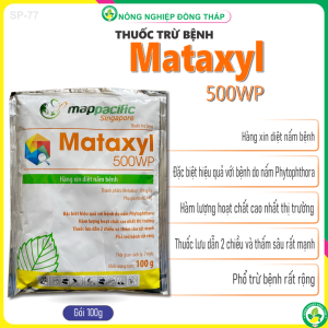Thuốc Trừ Bệnh Diệt Nấm Bệnh Mataxyl 500WP (gói 100g)