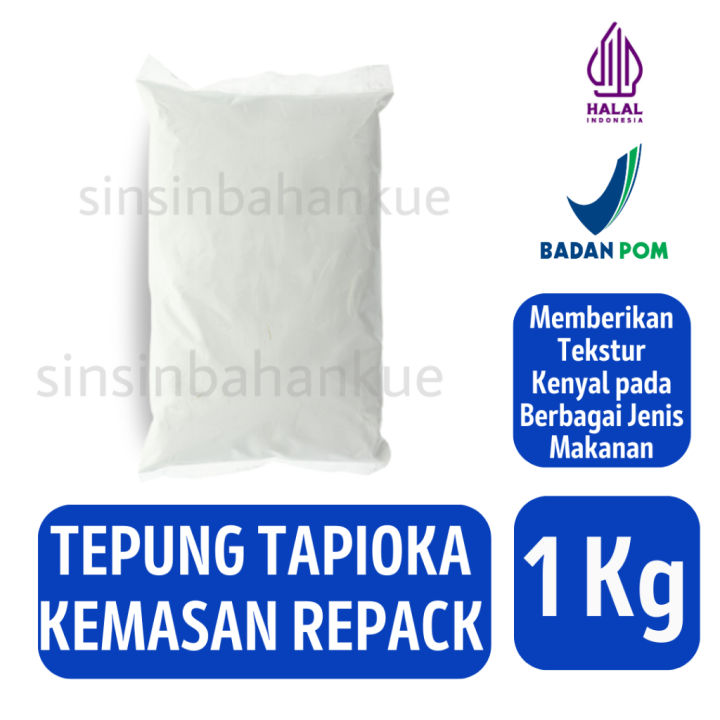 Tapioka Tepung dalam Wadah Kemasan