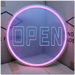 ป้ายไฟLED OPEN  ไฟตัวอักษร ป้ายไฟนีออน  แบบอะคริลิค