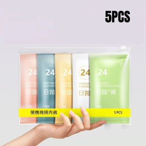 Ladies Disposable Panties 5PCS Pure Cotton Sterile Travel Shorts Portable Pregnant Women Underwear