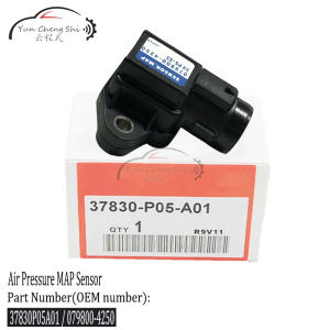 Cảm biến  áp suất không khí mới 079800 -4250 37830-P05-A01 Được sử dụng để trang bị thêm cho Honda Civic Del Sol Accord CR-V HR-V Logo Prelude Shuttle