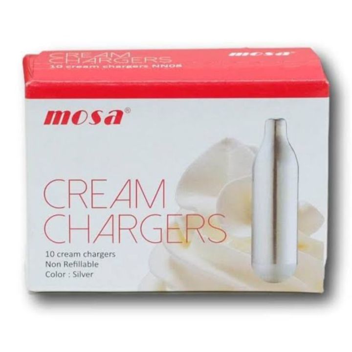 Hot Mosa Cream Chargers (1 box) Lazada PH