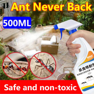 500ml Natural Ant & Termite Killer Spray - Safe Eco-Friendly Insect Extermination for Ants Cockroach