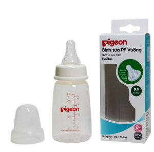Bình sữa Pigeon vuông PP – 120ml