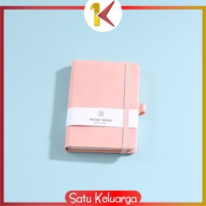 SK-A92 Notebook A6 Portable Mini Pocket Book Buku Catatan Kecil / Buku Diary Aesthetic Agenda Tali