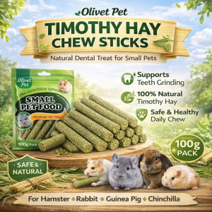 Healthy Hamster Snacks & Probiotic Food | Freeze-Dried Treats | High Protein Natural Ingredients No Additives
