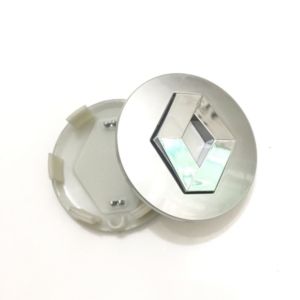 Logo chụp mâm ốp lazang bánh xe ô tô Renault đường kính 57mm - Chất liệu nhựa ABS cao cấp