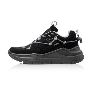 Nusa - LEGACY BLACK ORANGE Sepatu Sneakers Pria Casual Keren Sporty