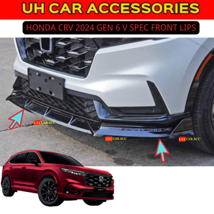 HONDA CRV 2024 Gen 6 V SPEC, RS SPEC FRONT LIPS , FRONT DIFFUSER