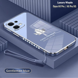 Promo Case Compatible For Oppo A6 Pro Softcase Mapel Plating Pelindung Back Cover