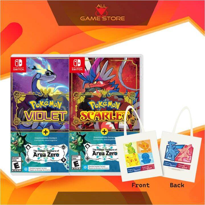 Nintendo Switch Pokemon Scarlet / Violet / Double Pack | Lazada Singapore