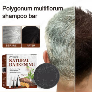Shampoo Soap He Shou Wu Essence Repair Natural Black Hair Moisturizing Soft Hair Care Shampoo Soap