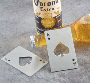Creative Poker Card Beer Opener Bottle Opener Personalized Stainless Steel Bottle Opener/C07035