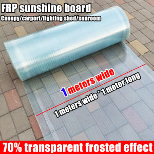 Pc board transparent 1.3mm thick drop-resistant waterproof PVC material endurance board PC Full Transparent Lighting Board Endurance Board Plastic Hard Board Roof Balcony Canopy Greenhouse