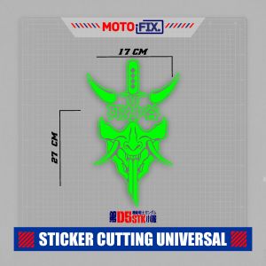 STIKER CUTTING PREMIUM UNIVERSAL MOTIF 37 / Sticker Mobil / VISOR MOTOR / JDM / JAPAN DRIFT / KACA