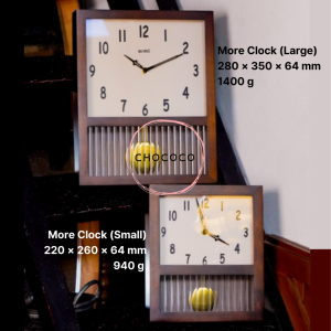 [Korea] Ormi Retro Clock Wood Silent Pendulum Wall Clock Tabletop Grandfather Clock