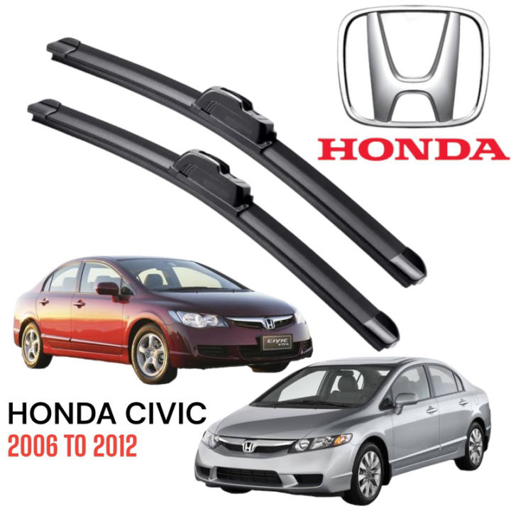 honda civic wiper blade banana type heavy duty high quality model 2006 2007 2008 2009 2010 2011