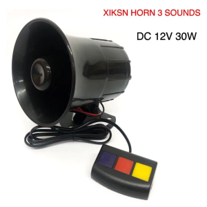 CPA XIKSN MOTORCYCLE HORN12V 30W CAR MOTORCYCLE ALARM WARNING SIREN HORN WANG WANG 3 SOUND LOUD (5227)