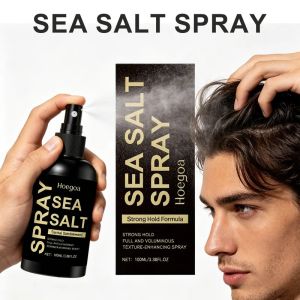Sea Salt Spray Texturizing Hair Spray Volumizing Strong Hold Control Greasiness Beach Waves Non Sticky Natural Look 100ml