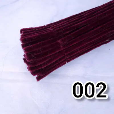[ Dawai Bulu Lebih Gebu ](10pcs) 6mm (Size Tebal) Colorful Chenille Stems / Kawat Bulu Kilat diy / Jong diy / Flower Wire Craft / Kraftangan Bunga Handicraft Beads Children