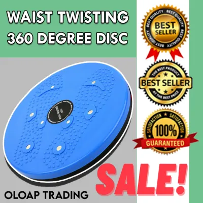 Best Seller WAIST TWISTING DISC | 360 Degree Exercise Turntable for Abdominal Muscles | Waist Twisting Disc Heavy Duty | Waist Twist Board Plate | Slim Waist Twister | Waist Twister Disc | Waist Twist Disc | Waist Exercise Disc | Waist Disc Trainer Board