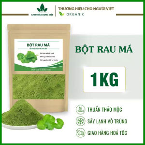 Bột rau má 1kg sấy lạnh nguyên chất nước uống detox thanh lọc cơ thể giảm cân ngừa mụn đẹp da