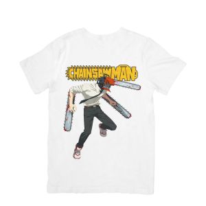 Áo thun in hình Chainsaw Man Denji Anime Quỷ Đầu Cưa dành cho bé ( Mẫu Chainsaw01)