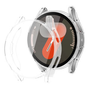 TPU Case for Samsung Galaxy Watch 7 40mm Ultra-Thin Full Coverage Shockproof Protective Cover for Samsung Galaxy Watch 7 44mm Screen Protector